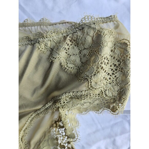 AERIE Green Panties Underwear Floral Lace NWT Women's M - Picture 2 of 5